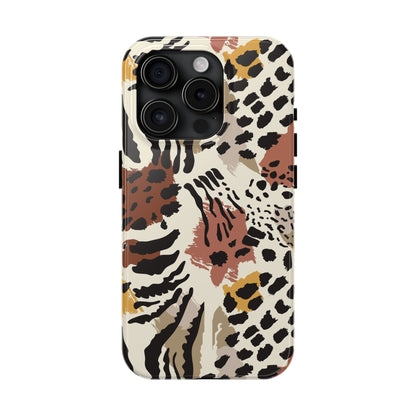 Phone Cases - Abstract Animal Patterns