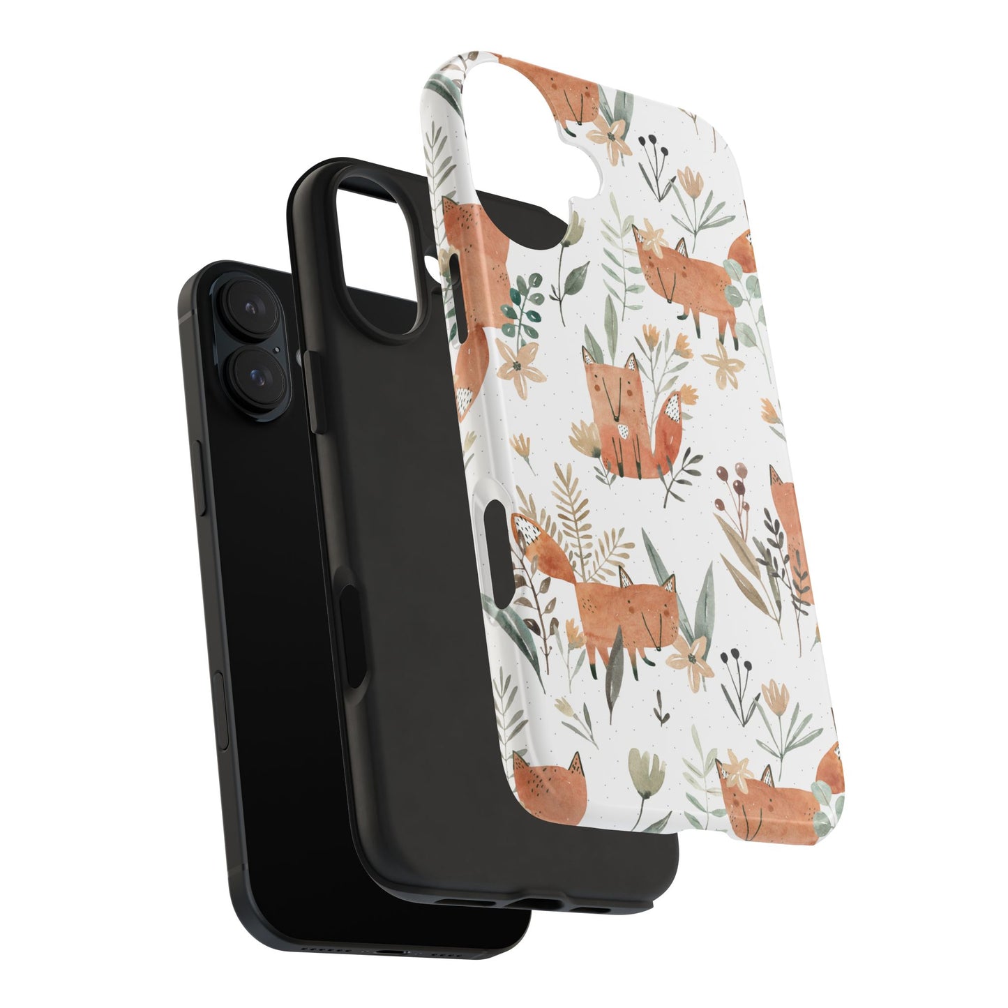 Phone Case - Cute Fox Design