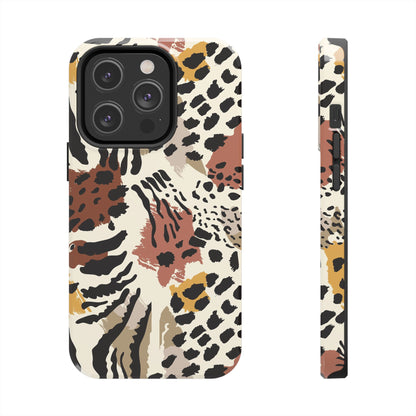 Phone Cases - Abstract Animal Patterns