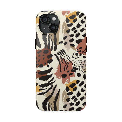 Phone Cases - Abstract Animal Patterns