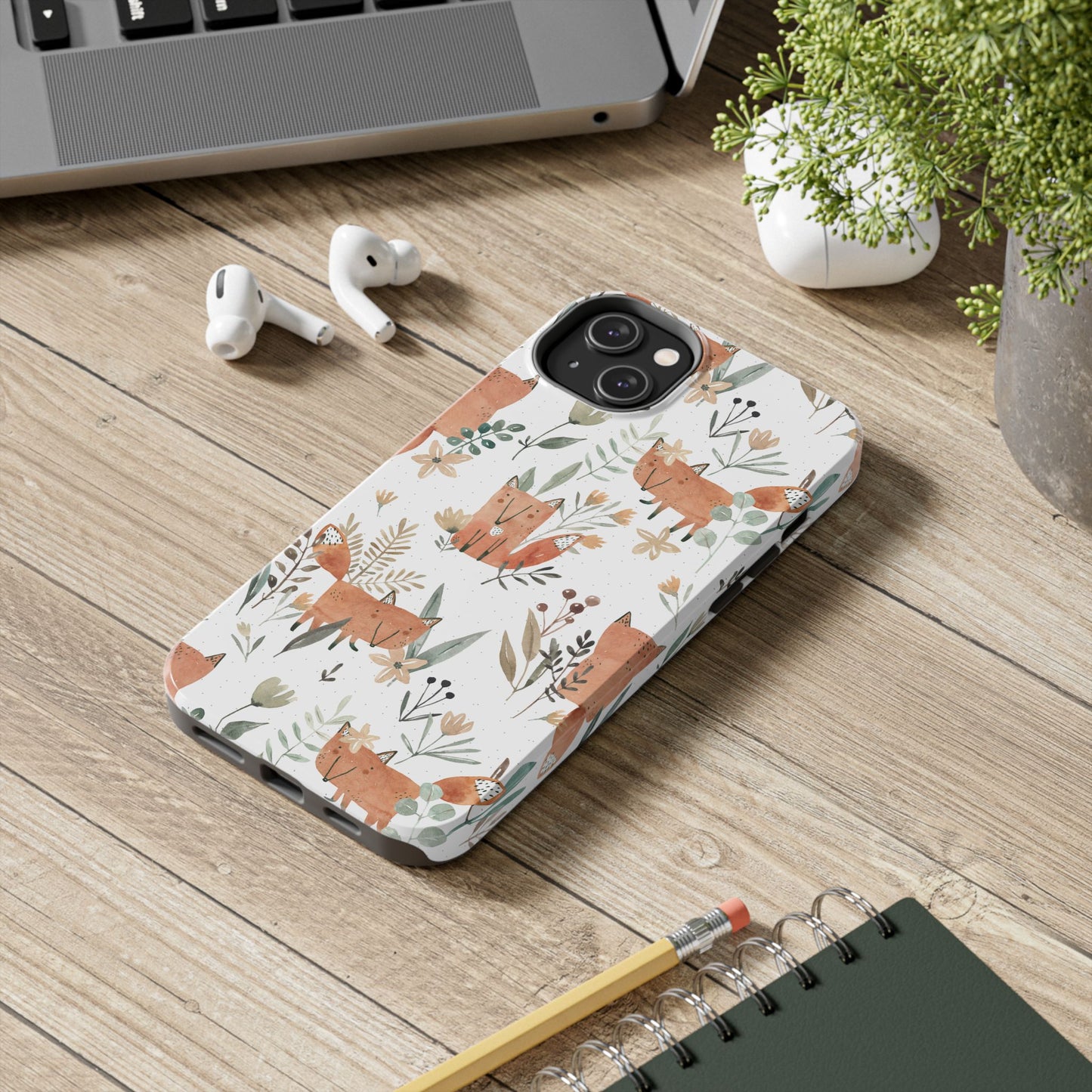 Phone Case - Cute Fox Design