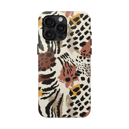 Phone Cases - Abstract Animal Patterns