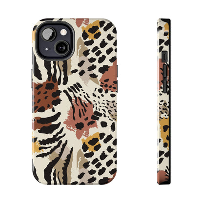 Phone Cases - Abstract Animal Patterns