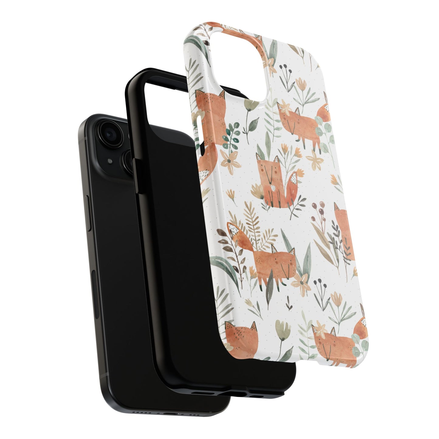 Phone Case - Cute Fox Design