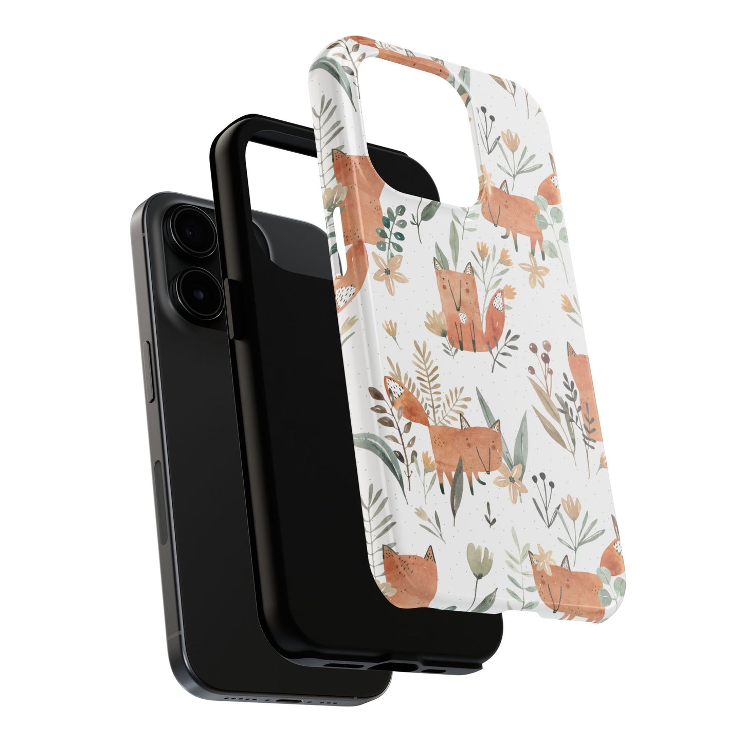 Phone Case - Cute Fox Design